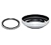 Fotasy LHFX20S Metal Lens Hood, Adapter with EBC Coating Filter and Lens Cap for Fujifilm X20/X10