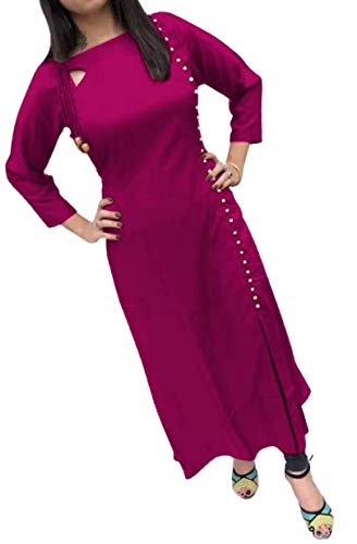 Riya Fashion Women's Rayon Kurti for Office/Evening