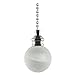 Westinghouse 7712300 Frosted White Alabaster Ball Pull Chain