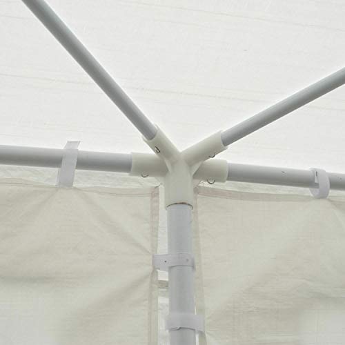 GXK Pavillon Partyzelt Fest Gartenzelt Vereinszelt Bierzelt mit Fenster PE 3x6m/3x9m – Bild 8