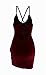 Zyyfly Doramode Women Sexy Club Dress Sleeveless Backless Velvet Mini Clothes Body Tight Dresses