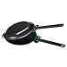 SENREAL 7.5 Inch Non stick Ceramic Pan Double Side Pancake Maker Green Frying Pan for Cakes Pancake Toast Egg