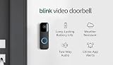 Blink Video Doorbell Black 1080p HD Two-Way Audio Battery Powered view 7
