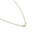 Honeycat Mini Evil Eye Necklace in 18k Gold Plate | Minimalist, Delicate Jewelry (G)