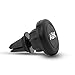 Air Vent Car Mount, ALBK Grip Magic 360 Degree Rotation Cell Phone Holder with Built-in Metal Plate, One Step Mounting Magnetic Phone Stand Cradle Clip For Android Apple GPS All Smart Devices (Black)