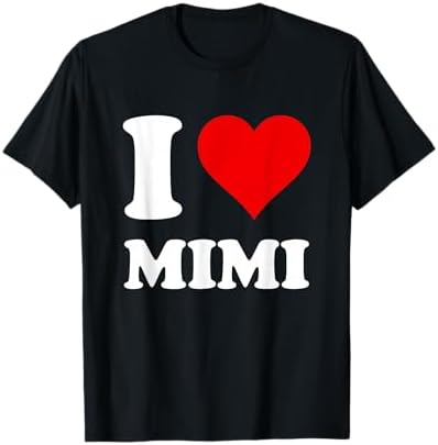 Amazon.com: I Love (Heart) Momo T-Shirt T-Shirt : Clothing, Shoes
