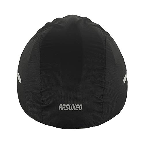 Godyluck Waterproof Bike Helmet Cover with Reflective Strip Cycling Bicycle Helmet Rain Cover Road Bicycle Helmet Water Snow Cover