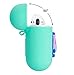Punswan for Airpods 1 & 2 Charging Case,3D Cute Silicone Cartoon Airpod Charging Dock Cover,Character Design Air pod Girls Kids Women Soft Full Protective Skin Cases Carabiner Keychain (Lilo&Stitch)