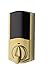 Kwikset Kevo 99250-201 Kevo 2nd Gen Bluetooth Touch-to-Open Smart Electronic Door Lock Deadbolt Featuring SmartKey Security, Polished Brass