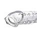 Size Matters 3 Inch Clear Extender Sleeve, 10.75