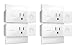 Wemo Mini Smart Plug, Wi-Fi Enabled, Compatible with Alexa (F7C063-RM2) (4 pack) (Renewed)