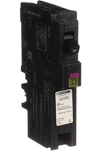 Square D Homeline 20 Amp Circuit Breaker - Image 4