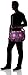 J World New York Terry Messenger Bag, Block Pink, One Size