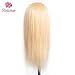 Beauhair 613 Bob Wig Brazilian Straight Lace Front Wig Blonde Human Hair Wigs 4×4 Lace Front Bob Wigs 130% Density Pre Plucked With Baby Hair Virgin Human Hair (8 inch)