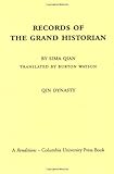 Records of the Grand Historian, Sima Qian, 0231081693