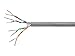 Monoprice Cat6 Ethernet Bulk Cable - Network Internet Cord - Solid, 500Mhz, UTP, CMR, Riser Rated,  Pure Bare Copper Wire, 23AWG, 250ft, Gray