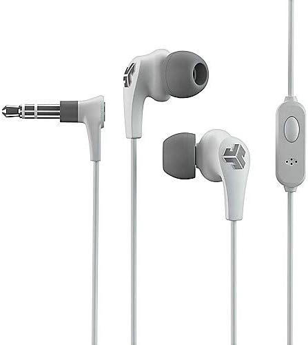 JLab Audio JBuds Pro Signature Wired Earbuds with Microphone and Track Controls