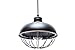 Globe Electric 64833 Lonni 1-Light Pendant, Oil Rubbed Bronze, Black Cord