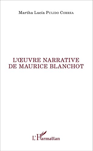 L' oeuvre narrative de Maurice Blanchot