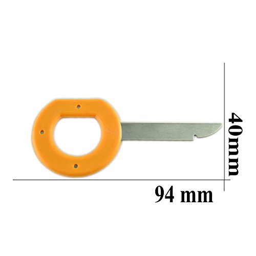 image for Ansblue Car Radio Removal Key Tool,Mass Audi Audio Key Disassembly Too