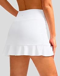 Soothfeel Women's Swim Skirt with Pocket High