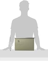 Q-Connect Foolscap Tabbed Suspension Files Green Pack of 50 KF21001 view 3