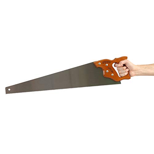 GreatNeck N2610 26 Inch 12 TPI Crosscut Saw, For Woodworking Hand Saw