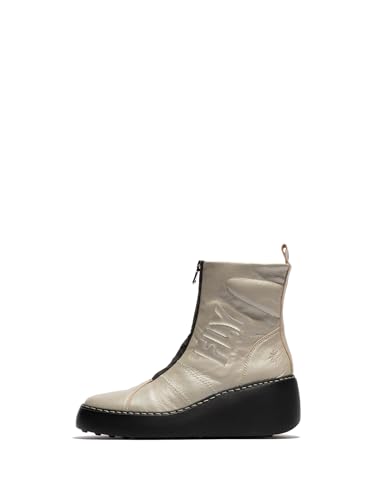 Fly London P601646004 DRIM646FLY Stivale alla Moda Donna, Argento, 35 EU