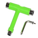 NaPlus Longboard Skate Tool, All-in-One Portable Skateboard Bearings T/Y Tool for Penny Board Roller Skate Wheel