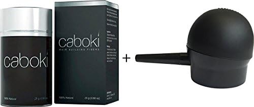 Caboki Hair Loss Building Fibers 25g Black & Spray Applicator