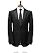Alexander Dobell Men's Peak Lapel 1 Button Slim Fit Tuxedo Jacket