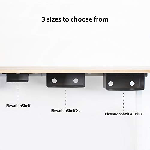Elevation Shelf XL Plus (with adjustable tray) Under Desk Storage
