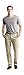 Aeropostale Men's Solid Slim-Straight Flat-Front Chinos