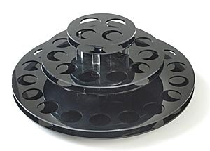 image for TheraPure Health Essentials Essential Oil Carousel Storage Display Rac