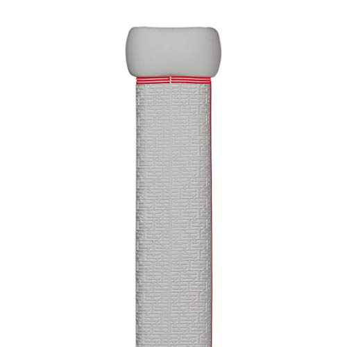 Buttendz Flux Z Hockey Stick Replacement Grip (White/Red Drip)