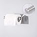 KES Self Adhesive Toilet Paper Holder Stick On Toilet Paper Roll Holder SUS 304 Stainless Steel Brushed Finish, A7170-2