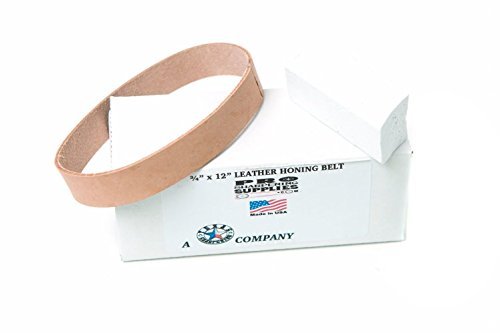 3/4"x12" Leather Honing & Polishing Belt - Strop Fits Ken Onion Work Sharp