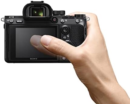 Sony alpha 7 iii full-frame evil camera (autofoco rápido de 0,02 s, estabilização ótica de imagem de 5 eixos, 4k hlg, maior duração da bateria), preto