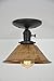 Ceiling Mounted Unfinished Copper Light Fixture 8