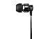 Monoprice Hi-Fi Reflective Sound Technology Earbuds Headphones - Black/Carbonite with in-Line Controller and Microphone