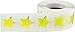 Metallic Gold Star Stickers, 3/4 Inch, 500 Metallic Plastic Labels per Roll - Perfect for Rewards, Decorations, and Crafts in Schools, Offices, and Home Use