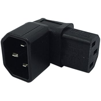 Amazon.com: CERRXIAN Down Angle IEC 320 C14 3 Pin Male to C13 Female