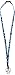 Vera Bradley Women's Cotton Breakaway Lanyard, Cuban Tiles, One Size