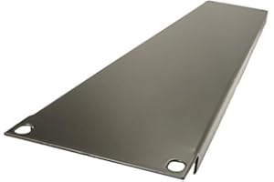 MCSproaudio Blank Metal Rack Panel (2U Space)
