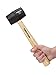 TEKTON 16 oz. Wood Handle Rubber Mallet | 30503 , Black