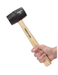 TEKTON, 30501, mazo de hule con mango de madera, 8 onzas.