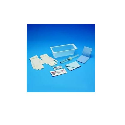 Foley Insertion Tray, W/30cc Prefilled Syringe Pvp Sterile Latex Gloves Etc, 1 ea