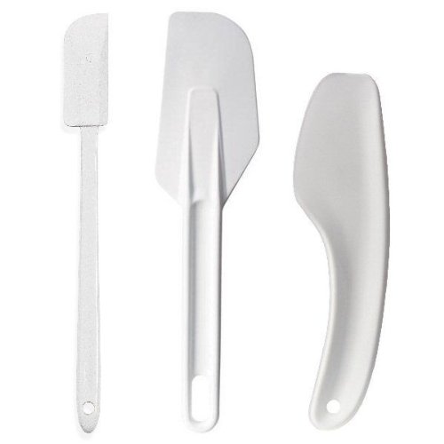 Jonas Of Sweden 3pc Jar, Scraper & Dough Spatula Set - White