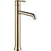 Delta Trinsic Vessel Sink Brushed Gold Bathroom Faucet 1 Hole, Single Hole Bathroom Sink Faucet for Vanity, Champagne Bronze 759-CZ-DST