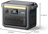Anker SOLIX C1000 Portable Power Station 1800W 1056Wh LiFePO4 Solar Generator view 8